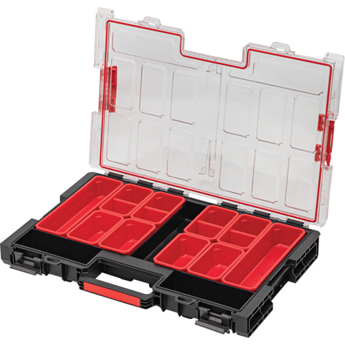 Grand organisateur avec bacs Arx, 21" x 15" x 3", Noir CSL Industriel Inc.