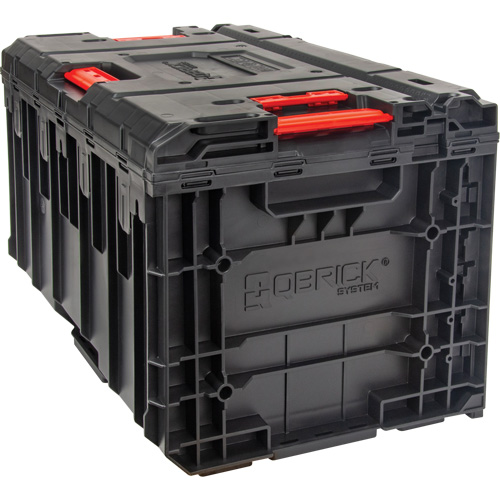Boîte &agrave; outils Arx &agrave; un tiroir, 11-1/5'' la x 18-3/10" p x 9-1/10" h, Noir/Rouge CSL Industriel Inc.