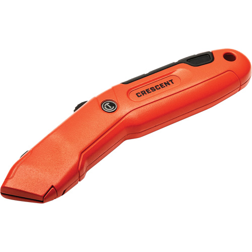 Auto-Retracting Safety Knife, 1", Steel, Aluminum Handle CSL Industriel Inc.