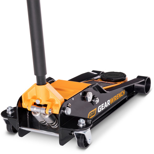 Low Profile Floor Jack, 3.5 Ton(s) Capacity, 3-3/4" Lowered, 21-3/4" Raised, Manual Hydraulic CSL Industriel Inc.