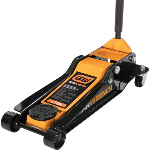 Low Profile Floor Jack, 3.5 Ton(s) Capacity, 3-3/4" Lowered, 21-3/4" Raised, Manual Hydraulic CSL Industriel Inc.