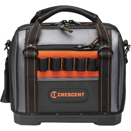 14" Tradesman Closed Top Tool Bag, Polyester, 32 Pockets, Black/Grey CSL Industriel Inc.