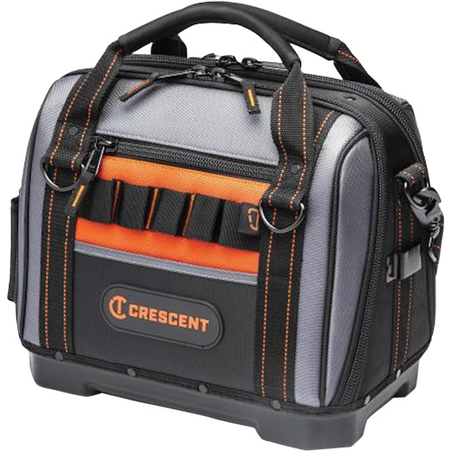14" Tradesman Closed Top Tool Bag, Polyester, 32 Pockets, Black/Grey CSL Industriel Inc.