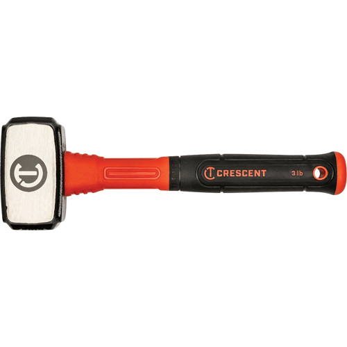 Drilling Hammer, 3 lbs., Fibreglass Handle, 4" L CSL Industriel Inc.