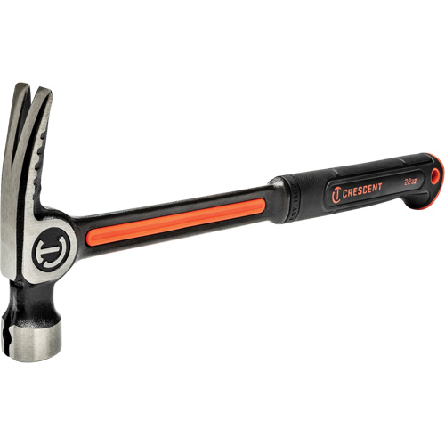 Steel Milled-Face Framing Hammer, 22 oz., Solid Steel Handle, 16" L CSL Industriel Inc.