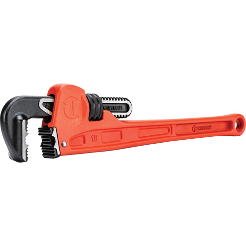 Cl&eacute; &agrave; tuyau &agrave; m&acirc;choires K9, Cap des m&acirc;choires 2-7/8", Longueur 18", Fini Rev&ecirc;tement en poudre, Prise Ergonomique CSL Industriel Inc.