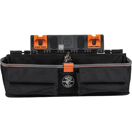 Bucket Work CentreS-Hook Large Pouch Module, Nylon, 3 Pockets, Black/Orange CSL Industriel Inc.
