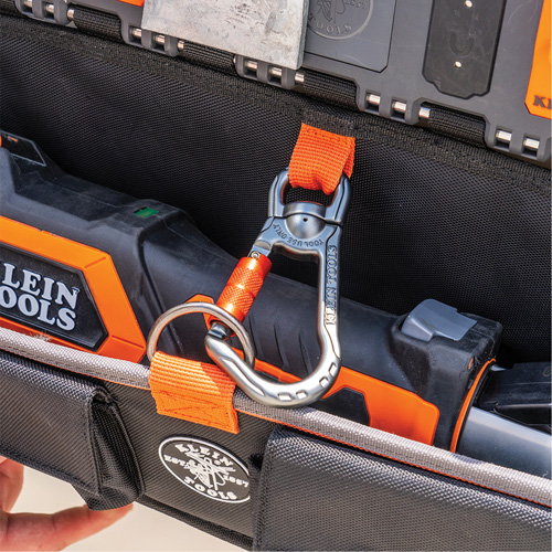 Bucket Work CentreS-Hook Large Pouch Module, Nylon, 3 Pockets, Black/Orange CSL Industriel Inc.