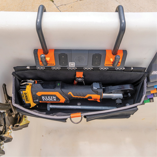 Bucket Work CentreS-Hook Large Pouch Module, Nylon, 3 Pockets, Black/Orange CSL Industriel Inc.