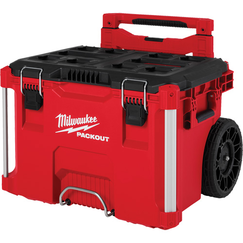 PACKOUT Rolling Tool Box, 18" x 22" x 19-1/2", Black/Red CSL Industriel Inc.