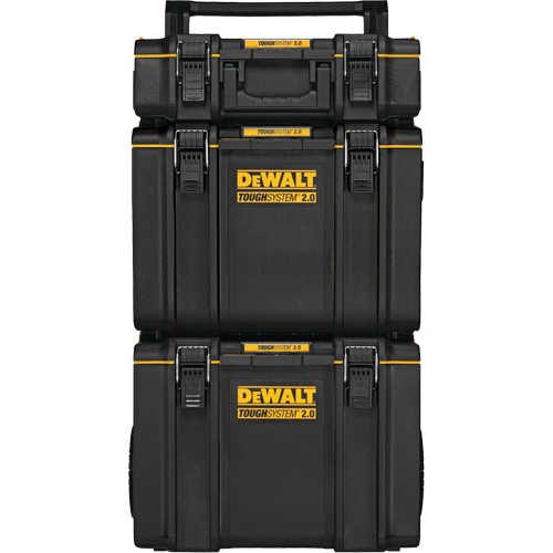 TOUGHSYSTEM&reg; 2.0 Rolling Tower, 24" x 20-2/5" x 34-1/2", Black/Yellow CSL Industriel Inc.