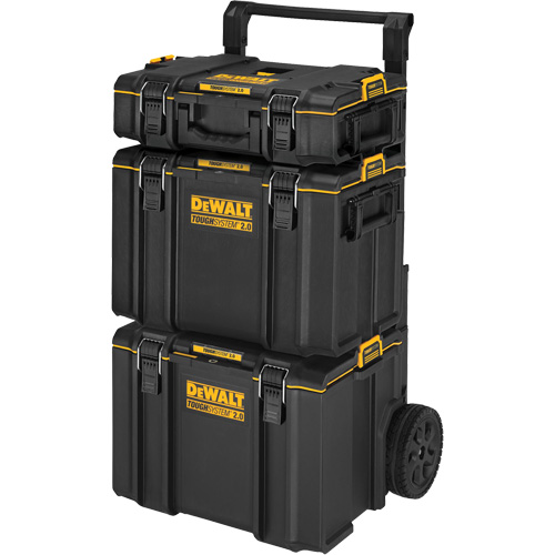 TOUGHSYSTEM&reg; 2.0 Rolling Tower, 24" x 20-2/5" x 34-1/2", Black/Yellow CSL Industriel Inc.