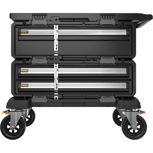 Poste de travail modulaire 4-en-1 TOUGHSYSTEM 2.0 DXL, 34" x 25-4/5" x 30", Noir/Jaune CSL Industriel Inc.