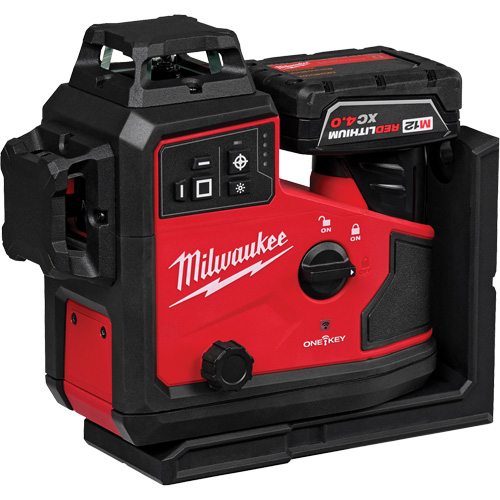 M12 Green 360° 3-Plane Laser with Automatic Alignment & Receiver CSL Industriel Inc.