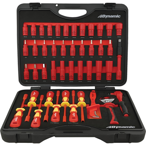 Insulated Socket & Tool Set, 44 Pcs CSL Industriel Inc.