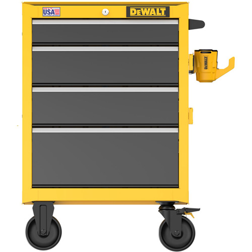 Heavy-Duty Rolling Tool Chest, 4 Drawers, 26" W x Yellow CSL Industriel Inc.