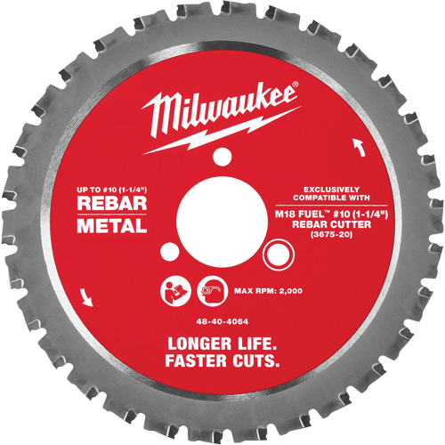 #10 (1-1/4”) Rebar Cutting Blade, 1-1/4" CSL Industriel Inc.