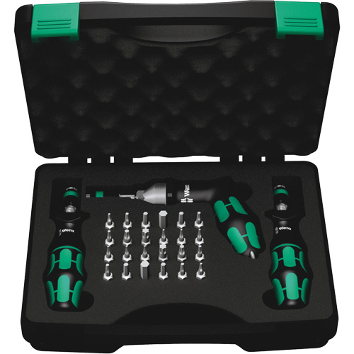 7440/41/42 Kraftform Torque Screwdriver Set, 0.3 - 6.0 Nm Torque Range, 6" Length CSL Industriel Inc.