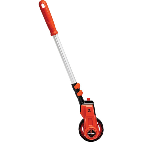 Roue de mesure &agrave; axe central SAE , 4"/10,16 cm, Gamme de 3047,97 m, Pouces/pieds CSL Industriel Inc.