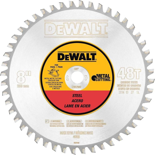 Ferrous Circular Saw Blade, 8", 40 Teeth, Metal Use CSL Industriel Inc.