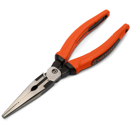 Z2 Long Nose Plier with Dual Material Grip Rawhide Handle, 8" L CSL Industriel Inc.