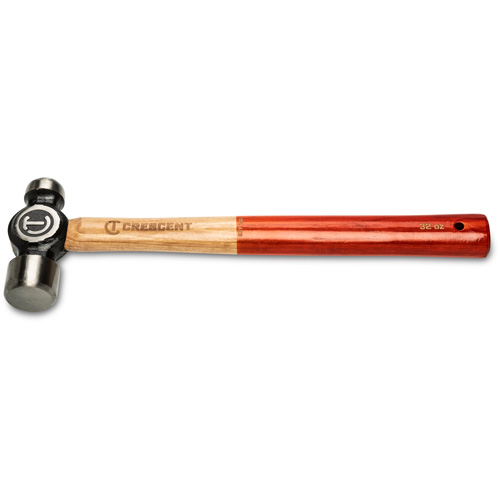 Ball Pein Hammer, 32 oz. Head Weight, Polished Face, Wood Handle CSL Industriel Inc.