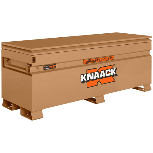 Coffre de chantier mod&egrave;le 2472 avec cadenas, 72" x 24" x 28-1/4", Acier, Havane CSL Industriel Inc.