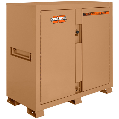 Armoire de chantier mod&egrave;le 99 avec deux portes et deux cadenas, Acier, 59,4 pi³, Havane CSL Industriel Inc.