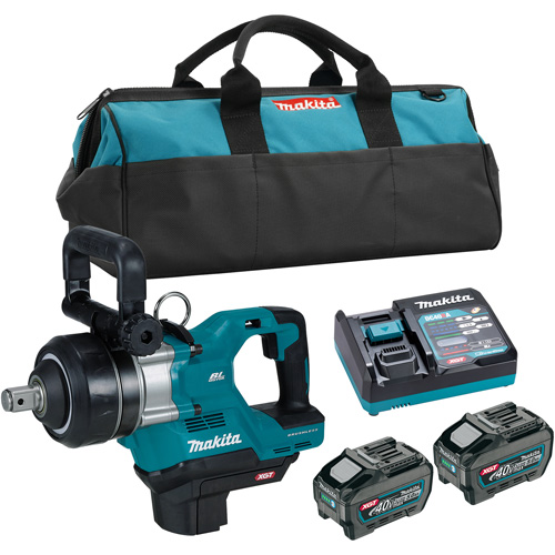 40Vmax XGT Brushless Short Anvil Impact Wrench Kit, 40 V, 1" Socket CSL Industriel Inc.