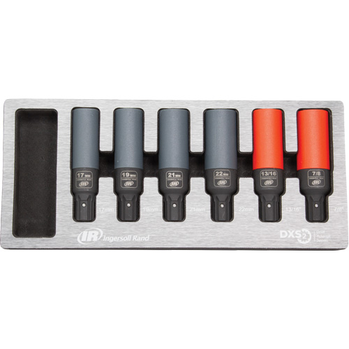 SAE/Metric Lug Nut Impact Socket Set, 6 Pcs, Impact CSL Industriel Inc.