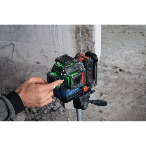 Laser dalignement/nivellement 360 connect&eacute; &agrave; faisceau vert &agrave; trois points CSL Industriel Inc.