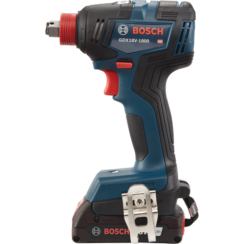 Ensemble visseuse/cl&eacute; &agrave; chocs 2-en-1 pour embouts et douilles, 1/2", 1800 lb-po Couple max., 18 V, Lithium-ion CSL Industriel Inc.