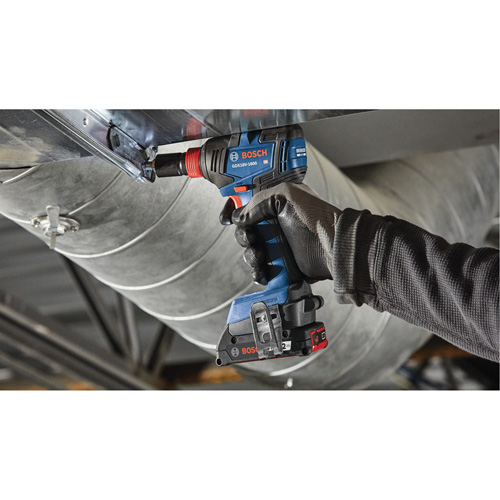 Ensemble visseuse/cl&eacute; &agrave; chocs 2-en-1 pour embouts et douilles, 1/2", 1800 lb-po Couple max., 18 V, Lithium-ion CSL Industriel Inc.