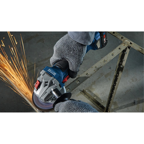 Brushless Angle Grinder with Slide Switch, 4-1/2" Wheel, 18 V CSL Industriel Inc.