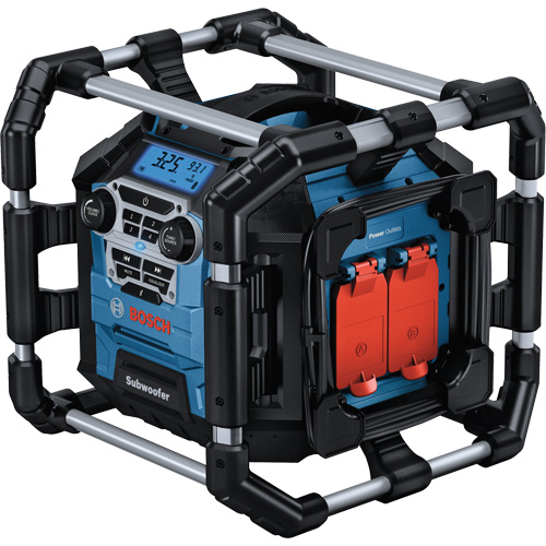 Radio de chantier avec Bluetooth 5.0 et station dalimentation, Lithium-ion, 18 V CSL Industriel Inc.