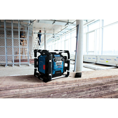 Radio de chantier avec Bluetooth 5.0 et station dalimentation, Lithium-ion, 18 V CSL Industriel Inc.