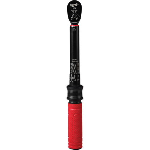 Torque Wrench, Click, 1/4" Square Drive, 4.5 - 22.6 N.m/40 - 200 in-lbs CSL Industriel Inc.