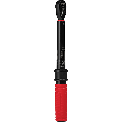 Torque Wrench, Click, 1/4" Square Drive, 4.5 - 22.6 N.m/40 - 200 in-lbs CSL Industriel Inc.