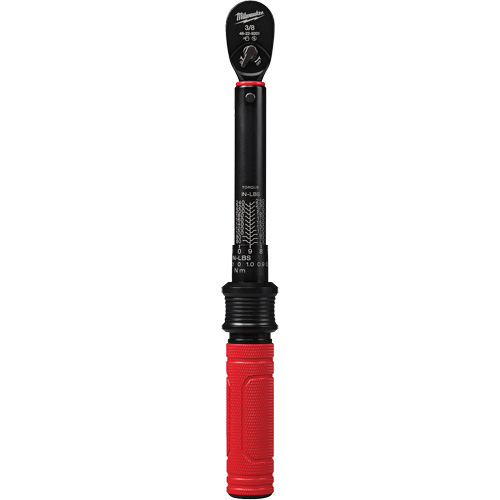 Cl&eacute; dynamom&eacute;trique, &agrave; cliquer, Entraînement 3/8" carr&eacute;, 5,6 - 28,2 Nm/50 - 250 lb-po CSL Industriel Inc.