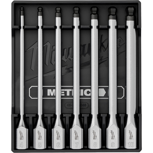 Long Metric Bit Socket Set, Hex Ball, 3/8" Drive, 7 Pcs CSL Industriel Inc.