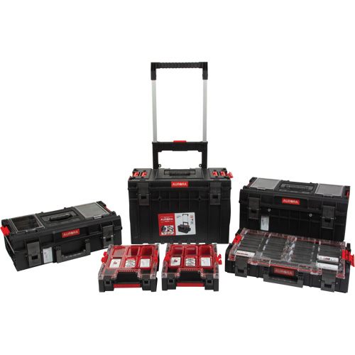 5-Piece Arx&reg; Rolling Toolbox Base Set, 25-1/5" x 19" x 54-3/5", Black CSL Industriel Inc.