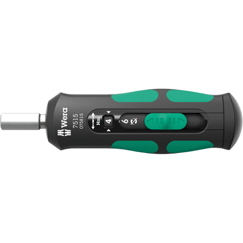 Tournevis dynamom&eacute;trique &agrave; couple s&eacute;curis&eacute; et vitesse rapide Kraftform, Gamme de couple 2 - 6 Nm, 5-4/5" Longueur CSL Industriel Inc.