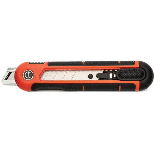 18mm Snap Off Blade Retractable Knife, Steel, Plastic Handle CSL Industriel Inc.