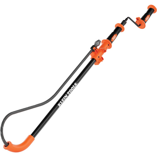 Steel Toilet Auger, Manual, 3' Cable Length, 1/2" Cable Diameter CSL Industriel Inc.