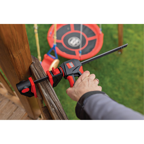 Ensemble de serre-joints &agrave; g&acirc;chette pour barres &agrave; une main avec poign&eacute;e rotative &agrave; 360°, 12" (304,8 mm) CSL Industriel Inc.