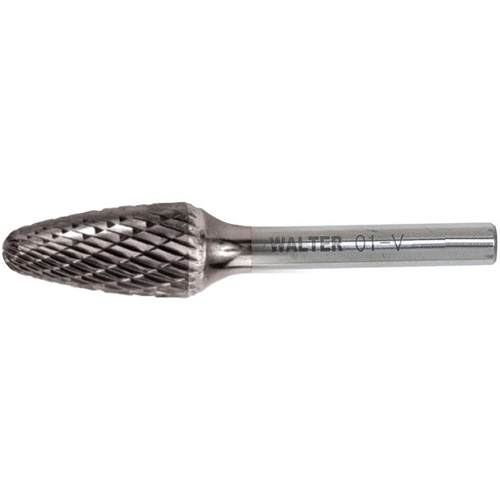 Double Cut Tree Carbide Burr, 1/2" Dia., 1" Depth of Cut CSL Industriel Inc.