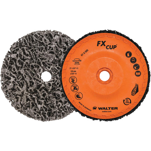 FX Cup Disc, 4-1/2" Dia., Aluminum Oxide CSL Industriel Inc.