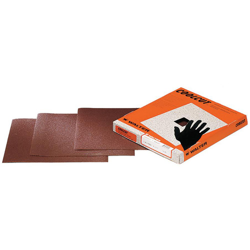 Papier abrasif manuel Coolcut, 9" x 11", Grain 40, Oxyde d'aluminium CSL Industriel Inc.