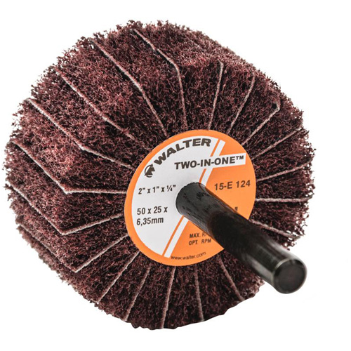 Meule &agrave; lamelles abrasives Two-In-One CSL Industriel Inc.