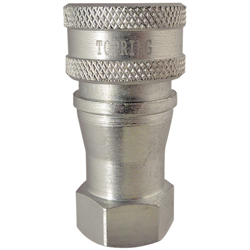 RACCORD HYDRAULIQUE FERMETURE 2 VOIES,3/4NPT,ACI, Laiton/Acier inoxydable CSL Industriel Inc.